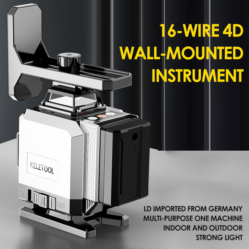 laser level bangunan waterpass laser multifungsi meteran laser level hilda 4d 16 line Tingkat bosch 