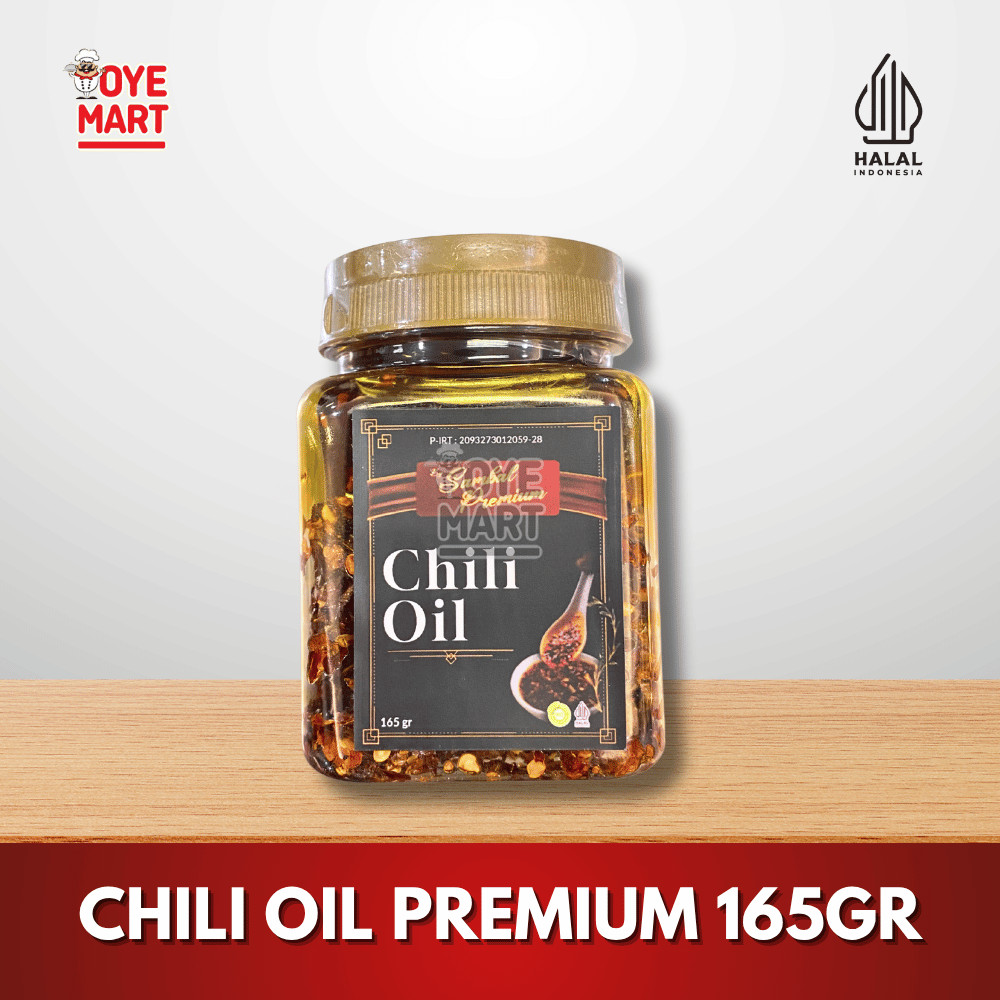 

CHILI OIL PREMIUM 165gr SAMBAL DIM SUM
