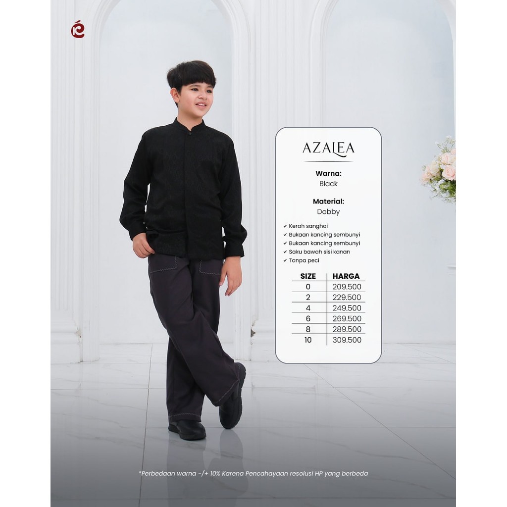 KEKE AZALEA KOKO ANAK TANPA PECI LENGAN PANJANG