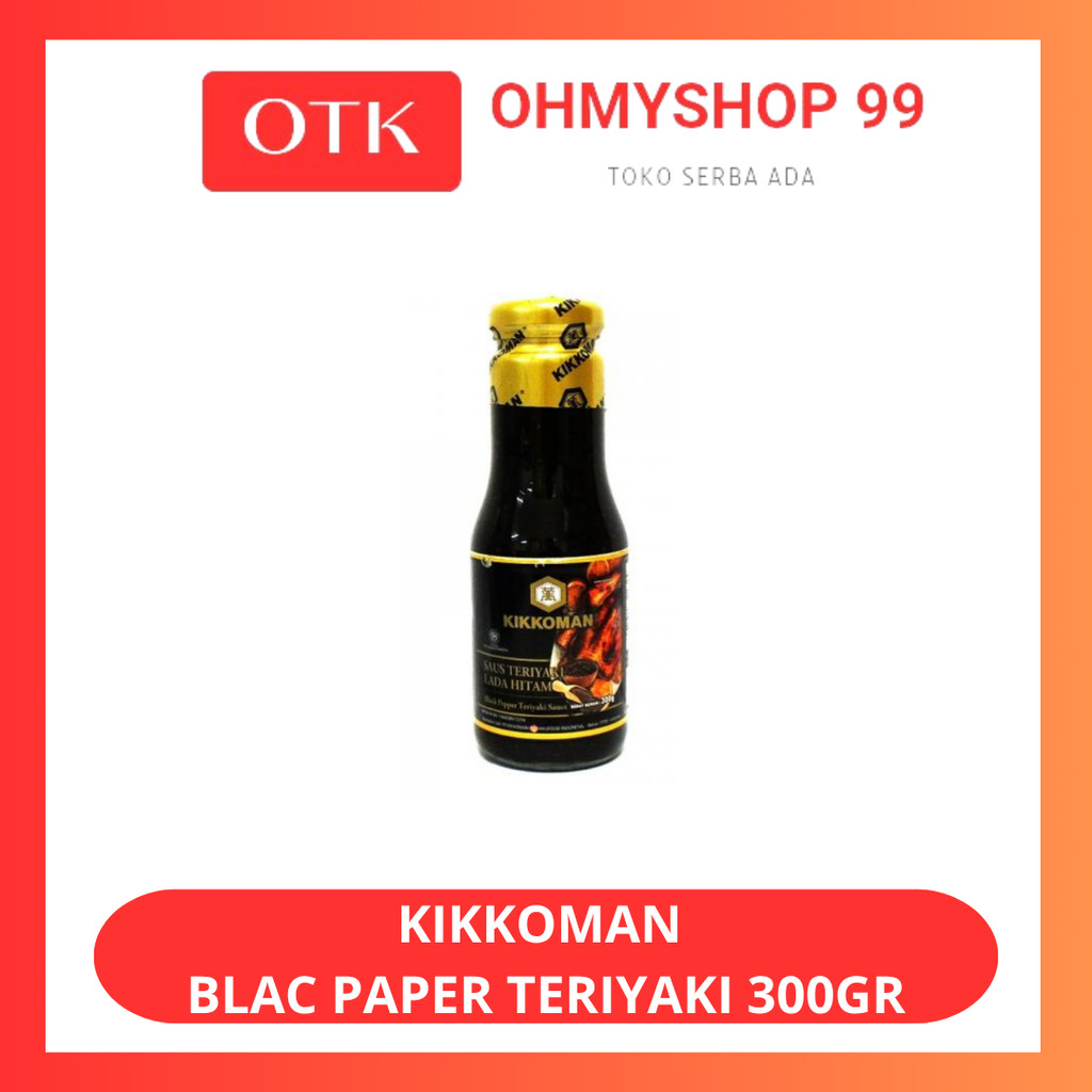 

Kikkoman Black Paper Teriyaki 300gr