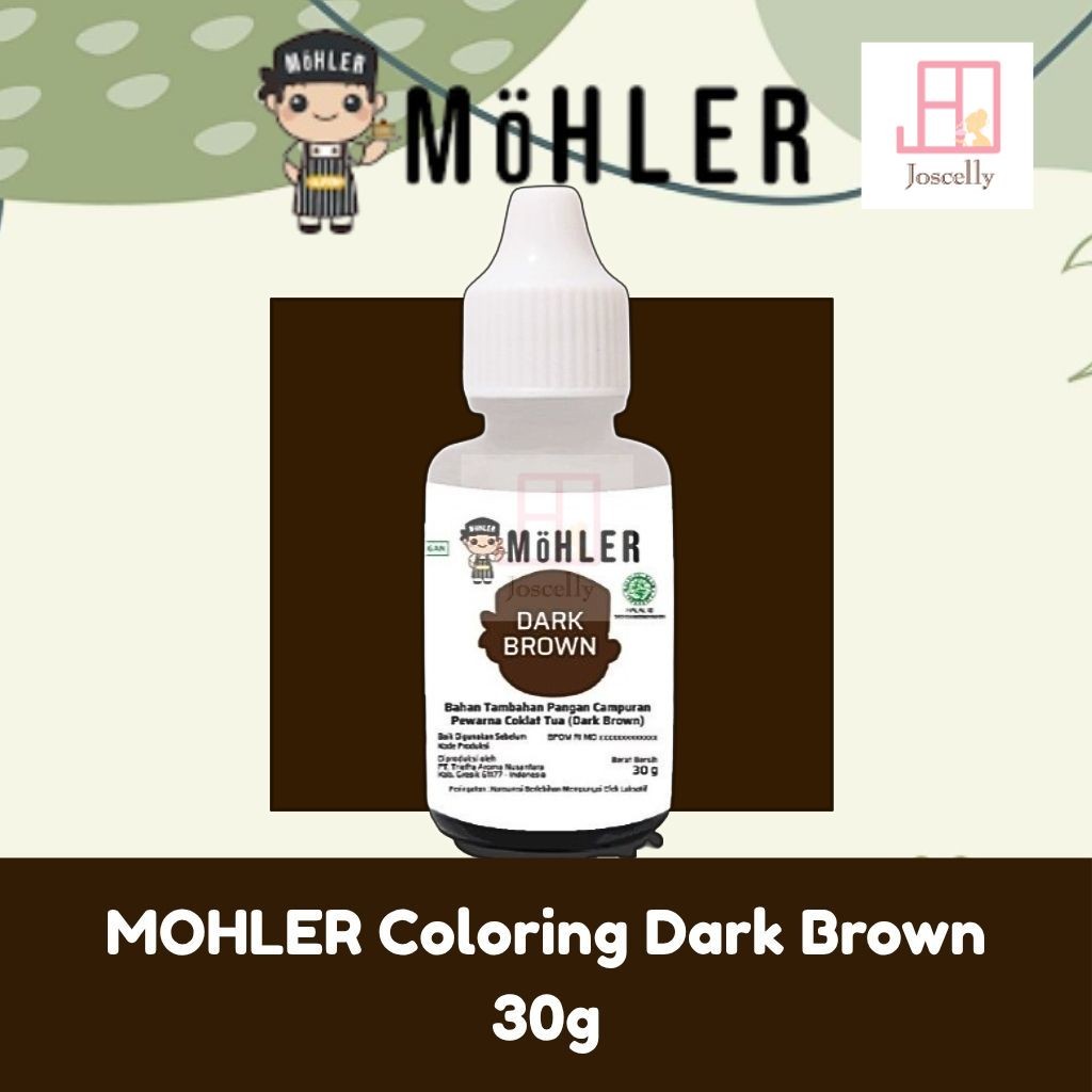 

JOSCELLY.ID MOHLER Coloring Dark Brown