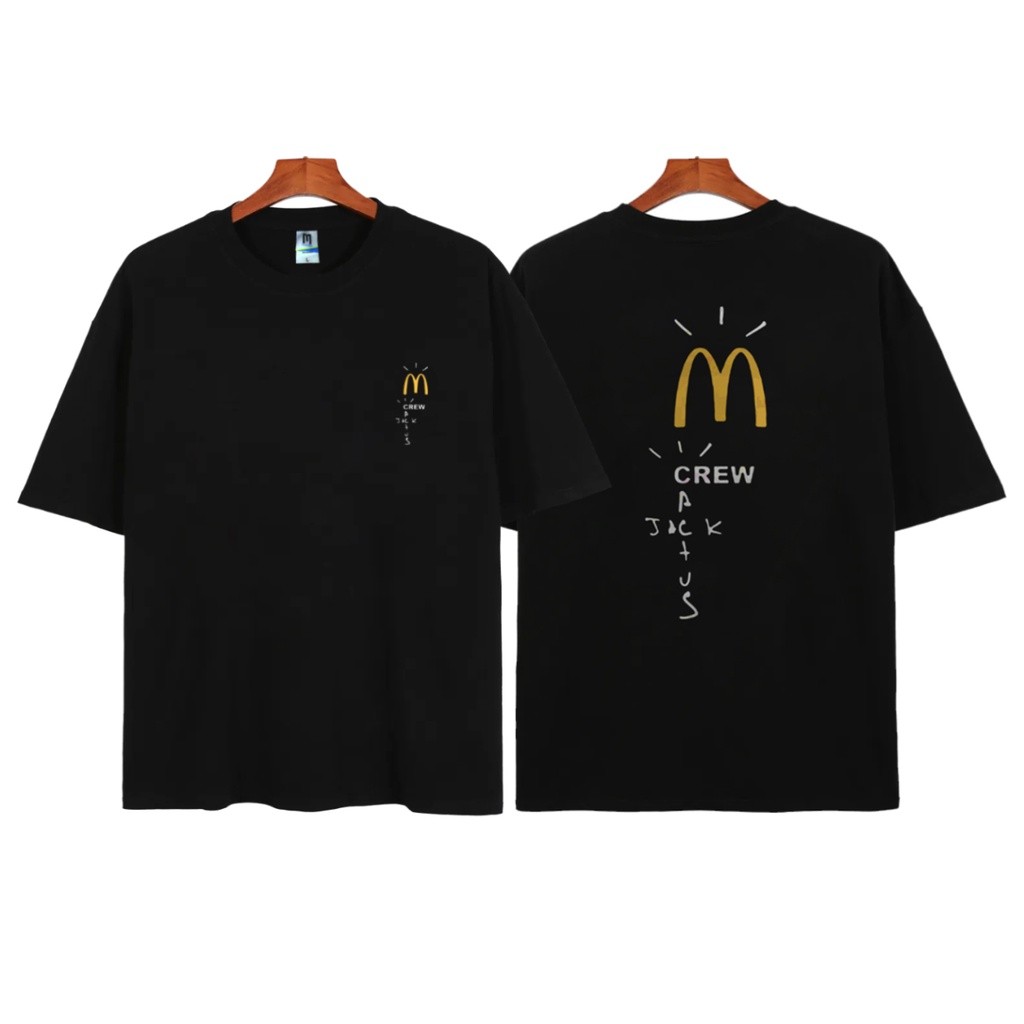 Kaos TRAVIS SCOTT Cactus Jack Crew Tshirt Merchandise Rapp tee Vintage