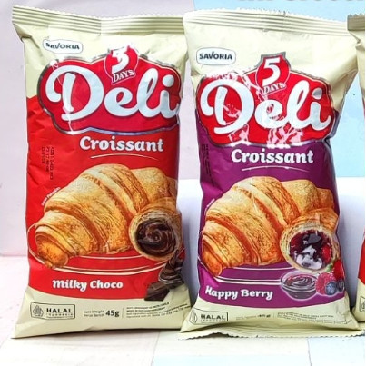 

5 DAYS DELI CROISSANT 5 DAYS MILKY CHOCO/HAPPY BERRY 45 G