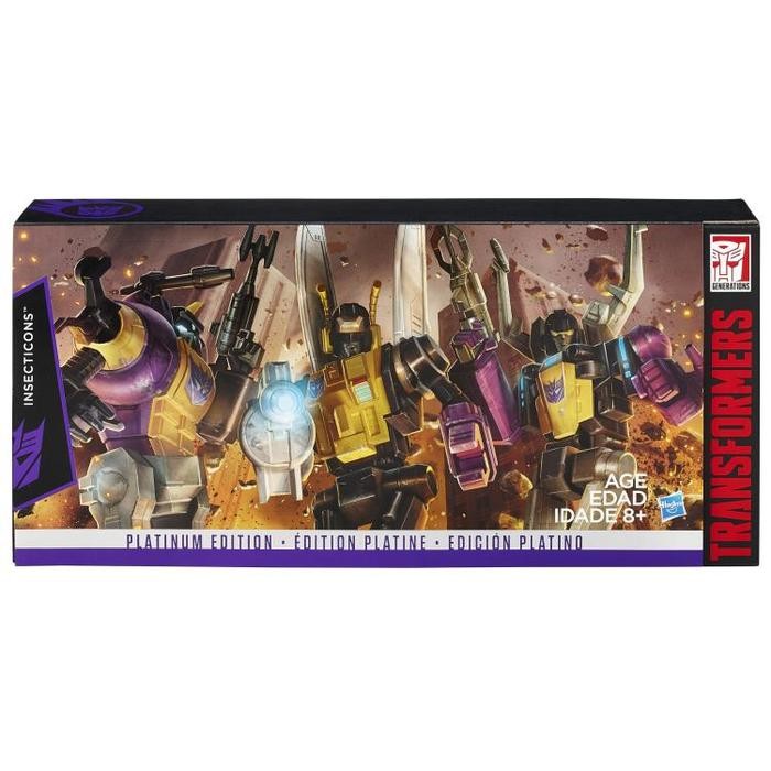 Transformers Platinum Edition Insecticons BOMBSHELL KICKBACK SKRAPNEL
