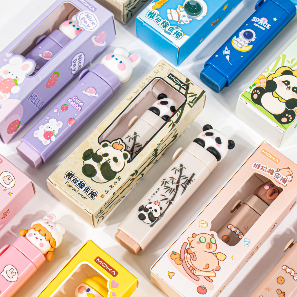 

PENGHAPUS PENSIL KARET ELASTIS MEKANIK KARAKTER KARTUN 3D KAWAII