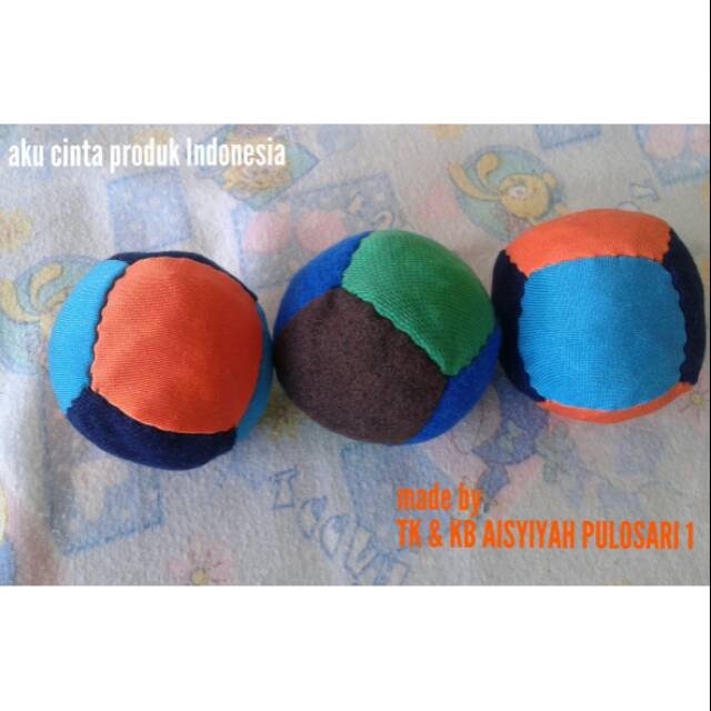 Bola Kain mainan anak tk mainan paud bola ketangkasan bola keranjang bola apeCO