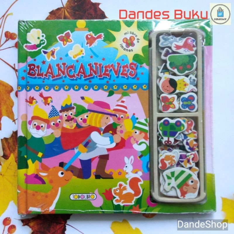 Blancanieves - Buku Magnet Anak tempel, Bahasa Spanyol