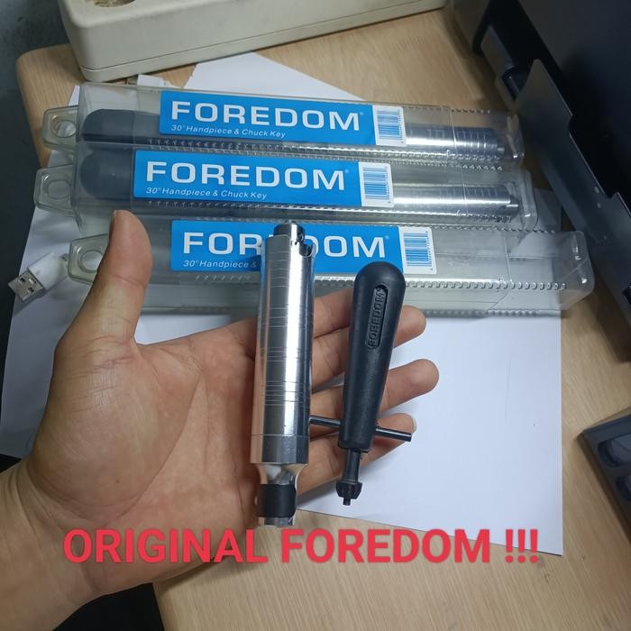 promo handpiece foredom 4mm / handpiece bor gantung 4mm foredom ori Gudang Tehnik