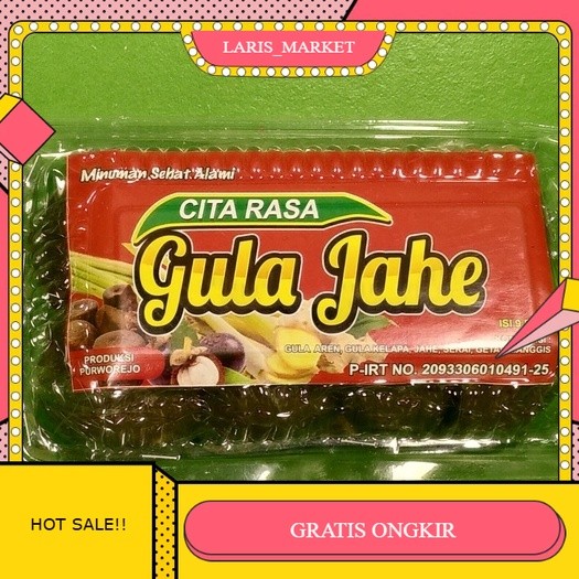 

【LARIS_M】BIG SALE!!! GULA JAHE PURWOREJO CITARASA