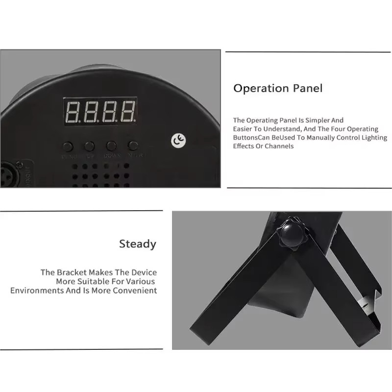 [Jambor] Par36Led Lampu Sorot Lampu Led Disco Par Light Lampu Panggung 36 Mata Led 36W Rgb Sensor