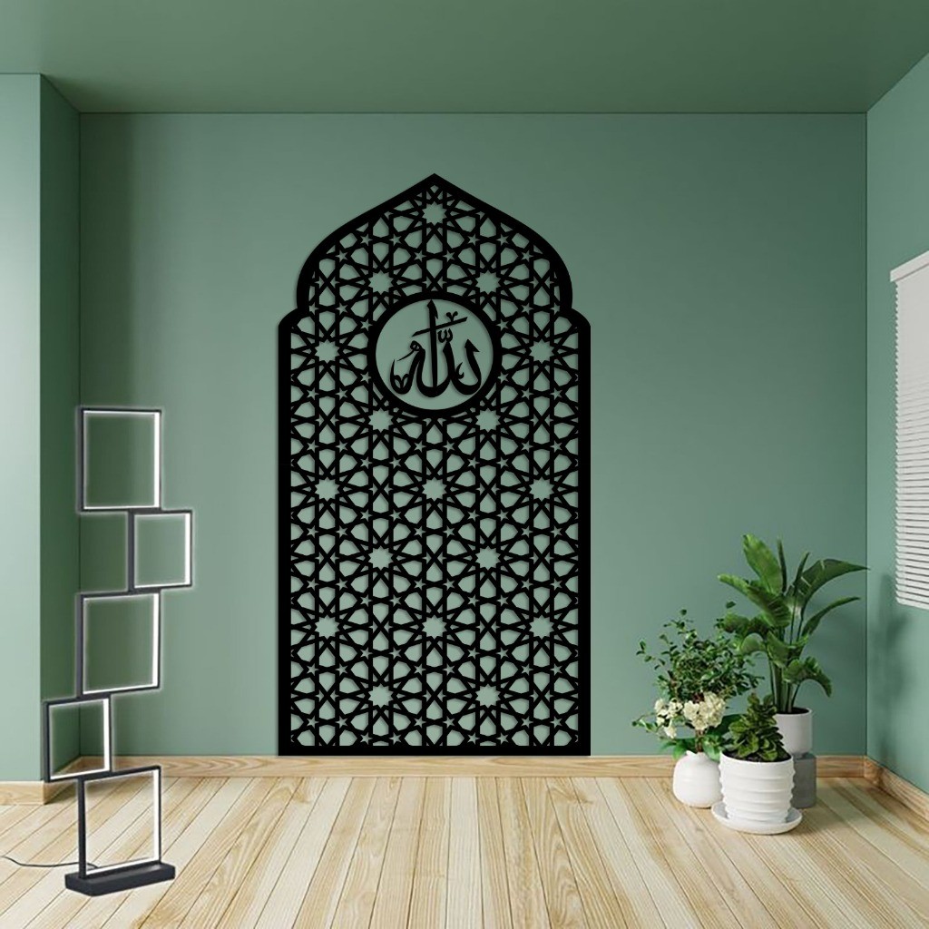 Mihrab Mushola Kubah Mushola Estetik Plywood 5mm Tebal