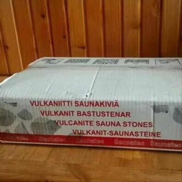 

SALE New sauna stone 10kg / batu sauna 10kg
