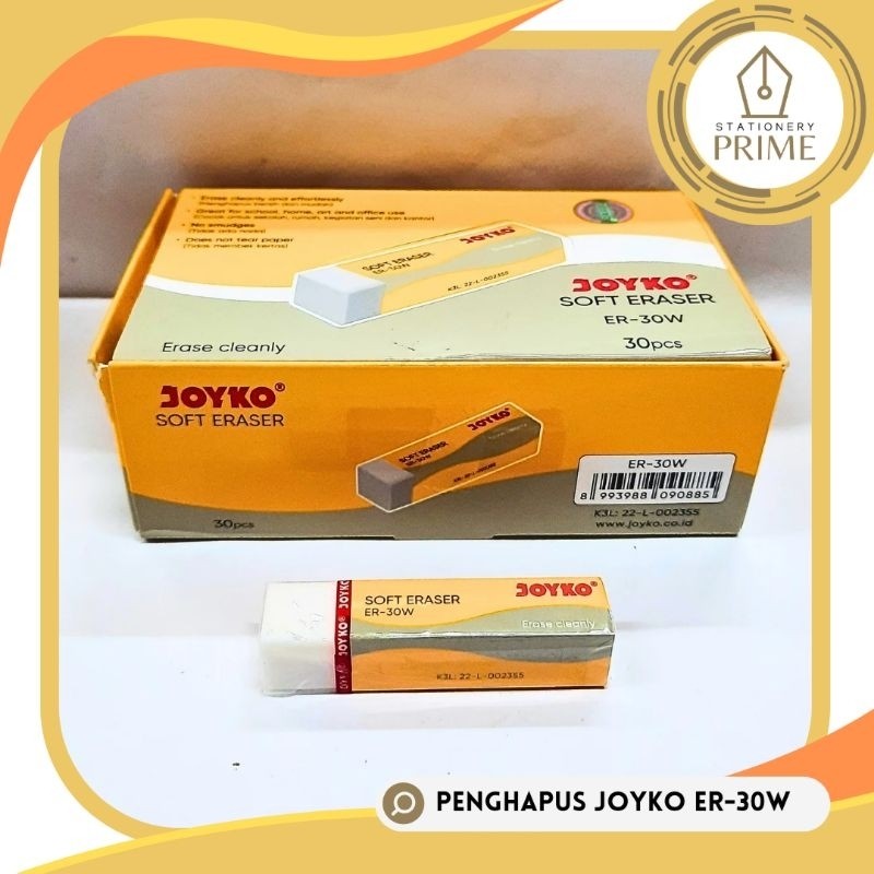 

Penghapus Joyko Soft Eraser Putih ER-30W [ PIECE ]