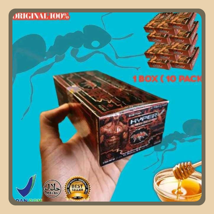 

[ BOX ] HP H1-P3R - Madu bubuk herb alami bentuk kps Kemasan BOX/Pack/Sachet Honey Syrup Herbal Sirup Gula Bahan