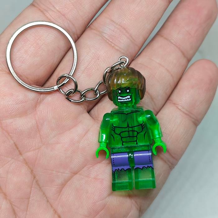 KYKY Mini Figure Keychain Brick Hulk Ganci Figur