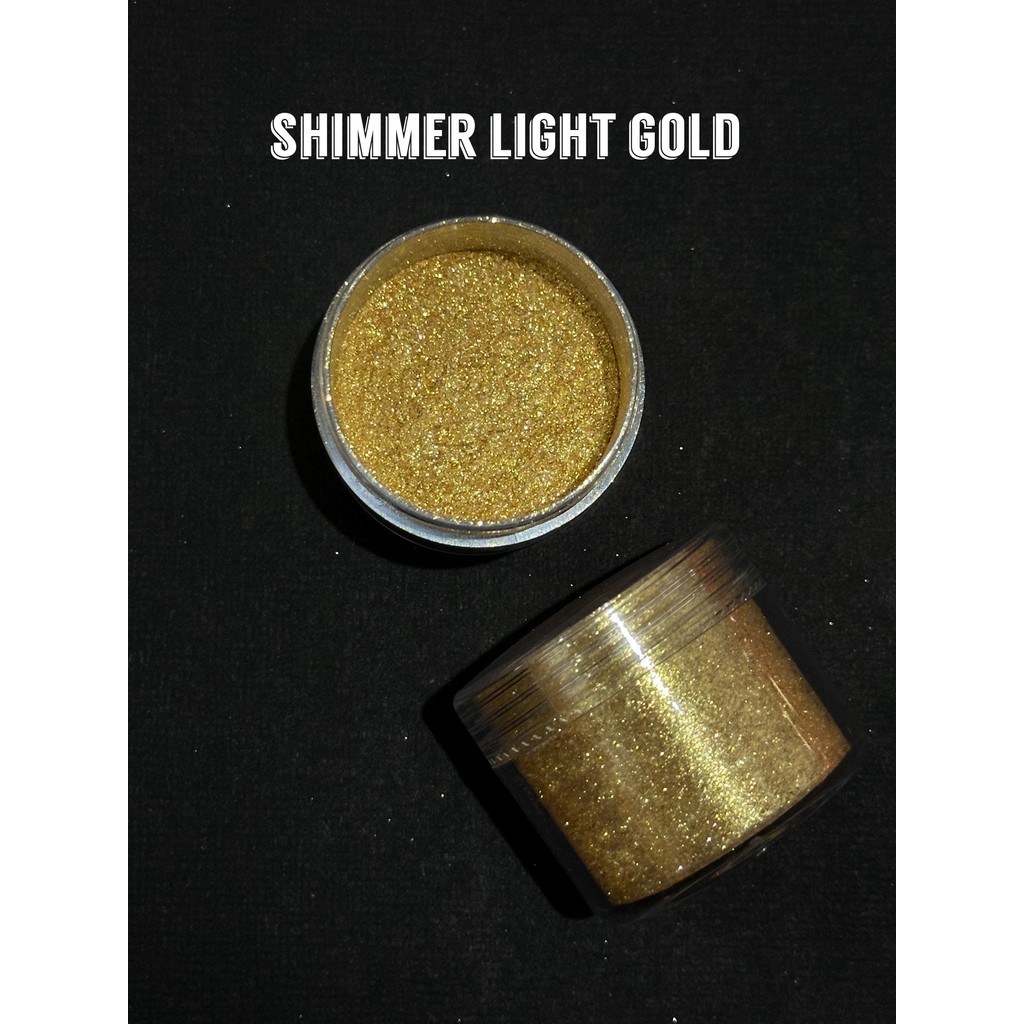 

Luster Dust Shimmer Light Gold