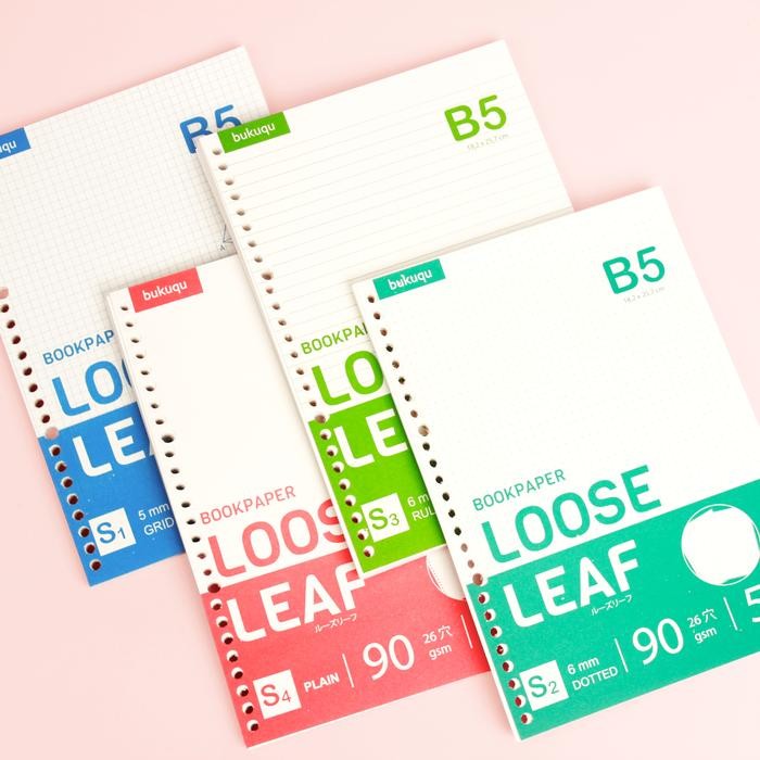 

TERLARIS! Bookpaper B5 Loose Leaf - RULED by Bukuqu
