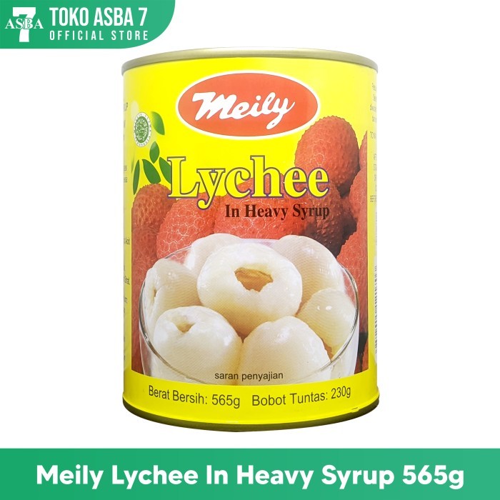 

MEILY LYCHEE IN HEAVY SYRUP 565GR