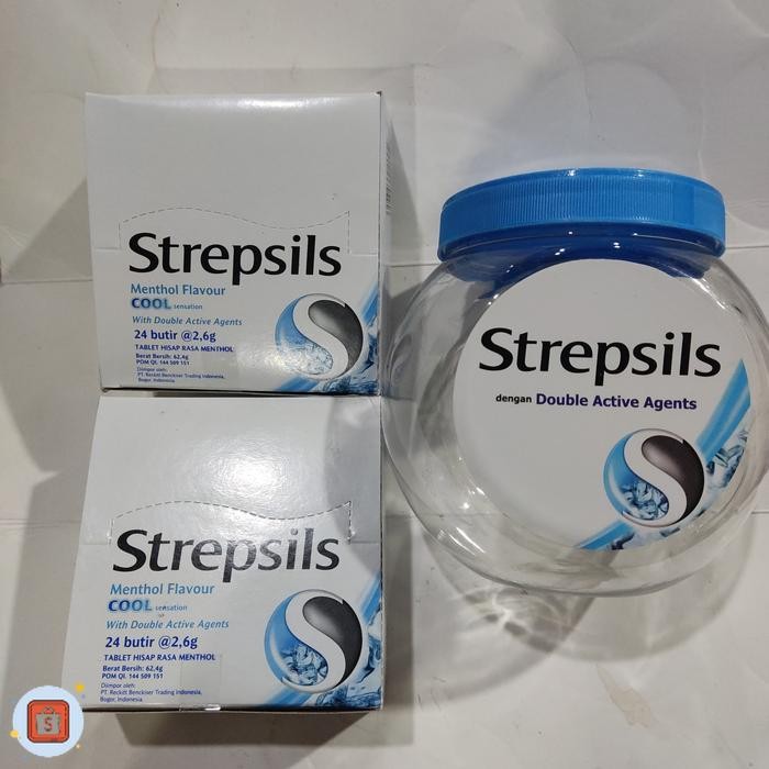 

dijual Permen strepsils isi 24 butir per box - Lemon madu