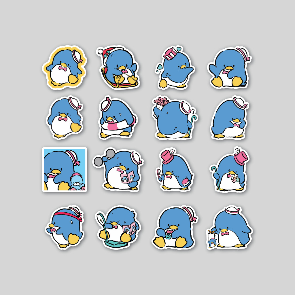 

Sticker Pack Tuxedosam Sanrio | Sticker Tumbler | Stiker Laptop Koper Helm