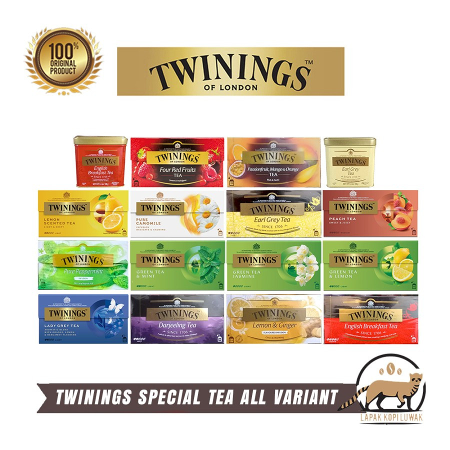 

Twinings Tea all Flavours Original