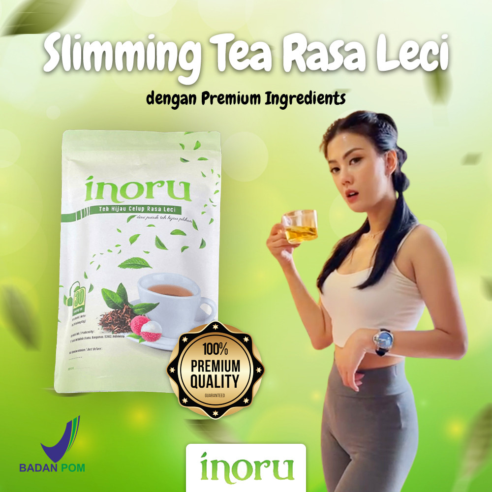 

Inoru Slimming tea herbal teh pelangsing teh hijau penurun berat badan detox sliming BPOM