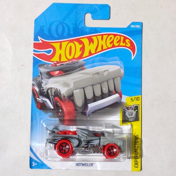 TR99 Hotwheels Hot Wheels Hotweiler abu-abu 2019 Experimotors rare