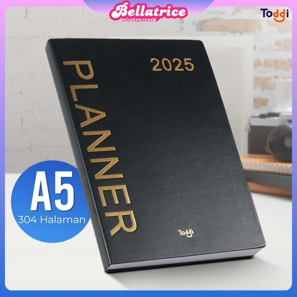

Buku Agenda Softcover Monthly Planner Notebook A5 304 Halaman - TD-2025
