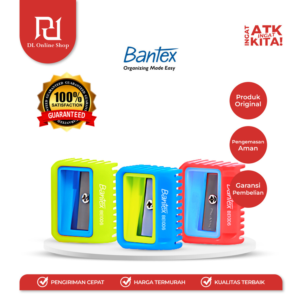 

BANTEX RAUTAN PENSIL/ PENCIL SHARPENER BE1006 (1PC)