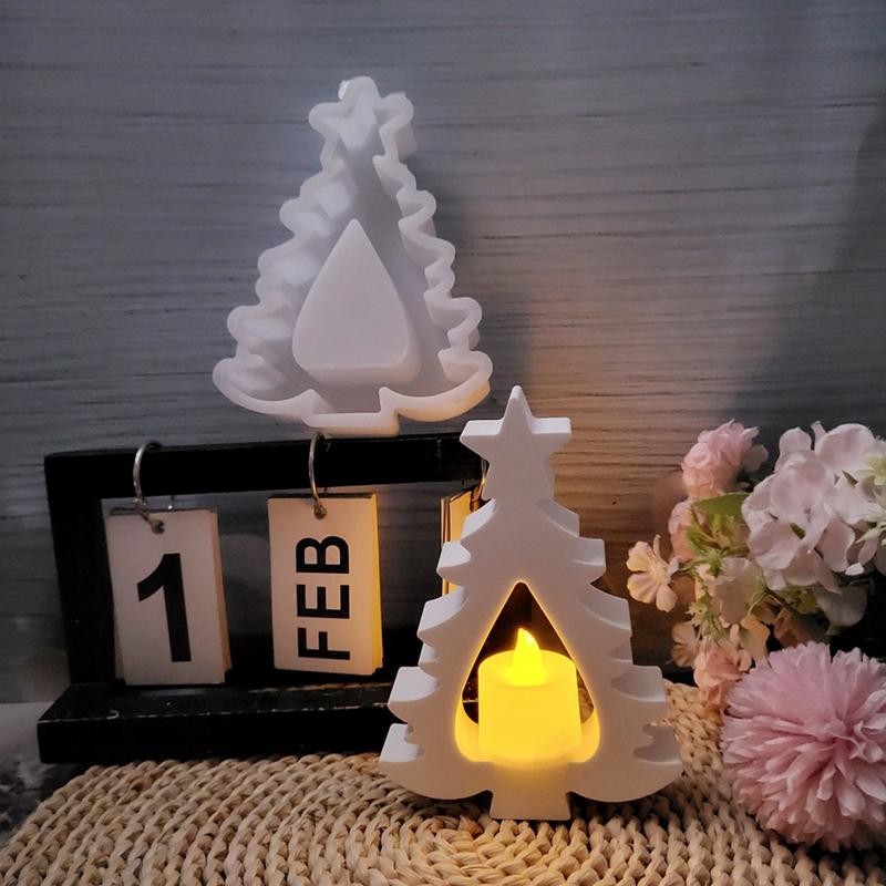 

Craft Silicone Mold 3D Reusable Candle Mold Silicone Mould Easy Release Non-Stick Handmade Craft Molds Home Decoration For