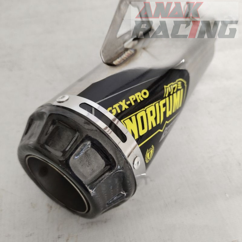 Silincer Norifumi gtx pro Carbon universal ukuran 50mm