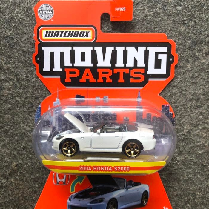 XCMH Matchbox Moving Parts Diecast - 2004 Honda S2000
