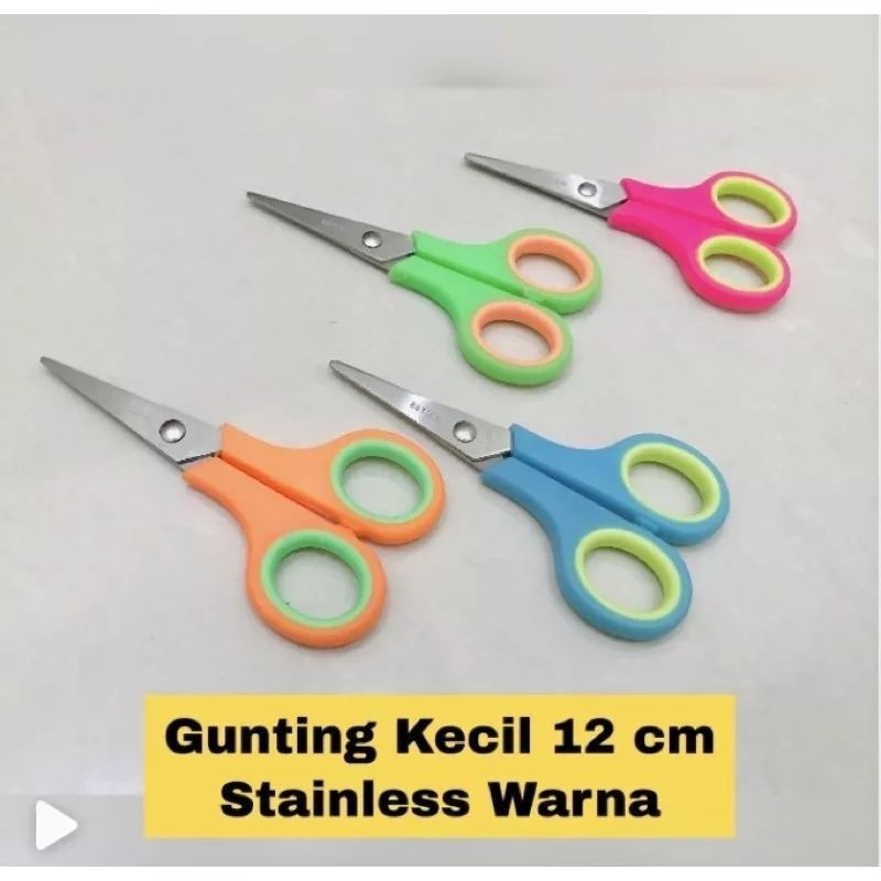 

TSU - 1 PCS gunting KECIL warna, pemotong, alat potong, gunting warna
