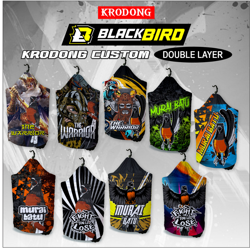 TOFA.ID Krodong Murai Custom Double Layer | Kerodong Murai Custom Double Layer | Krodong Murai Custo