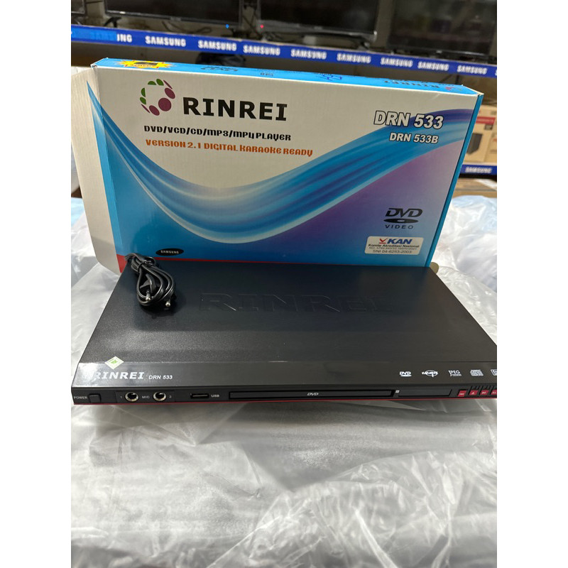 DVD / VCD / CD PLAYER RINREI DRN 533CO