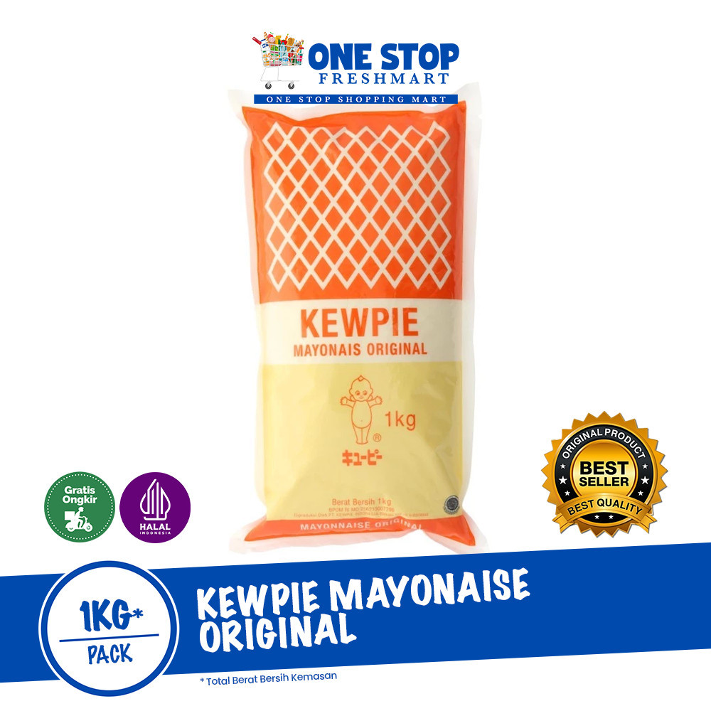 

KEWPIE MAYONAISE ORIGINAL 1KG/MAYONAISE ORIGINAL