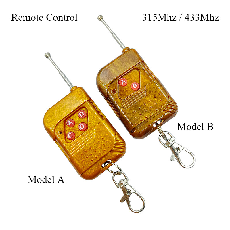 315Mhz 433Mhz Remote Control Wireless Remote Control for Power Windows and Doors Garage Remote Contr