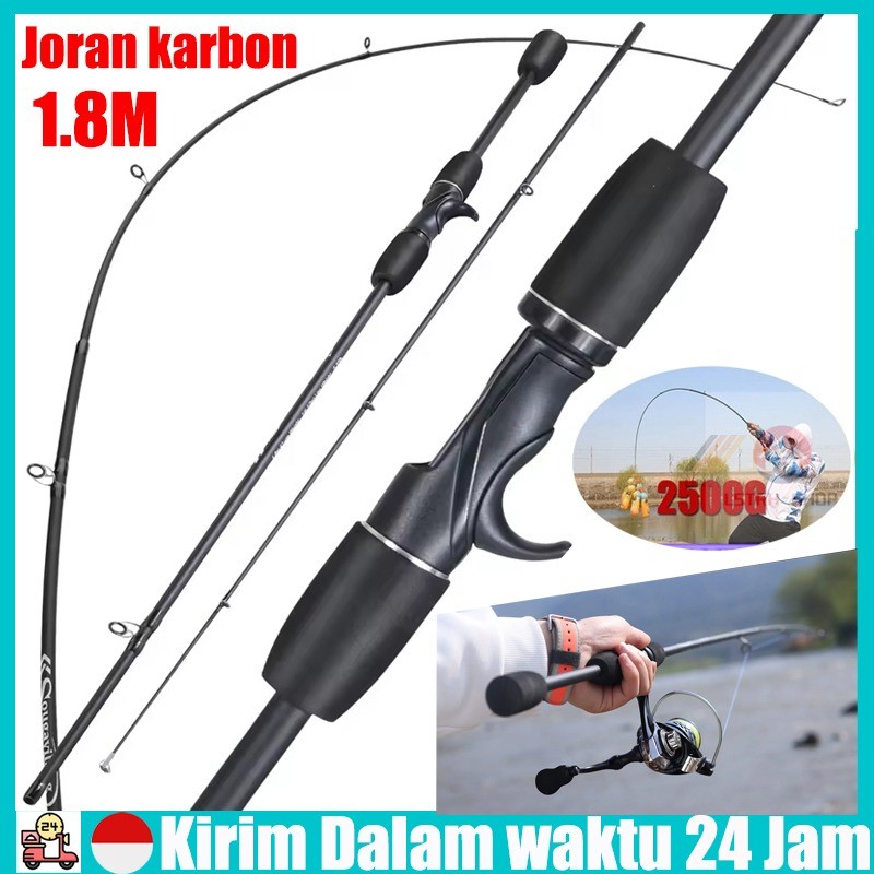 【Stok Tersedia】1.8M Joran Pancing Set / Joran Pancing 1 Set Murah / Pancing 1 Set Lengkap Kuat / Jor