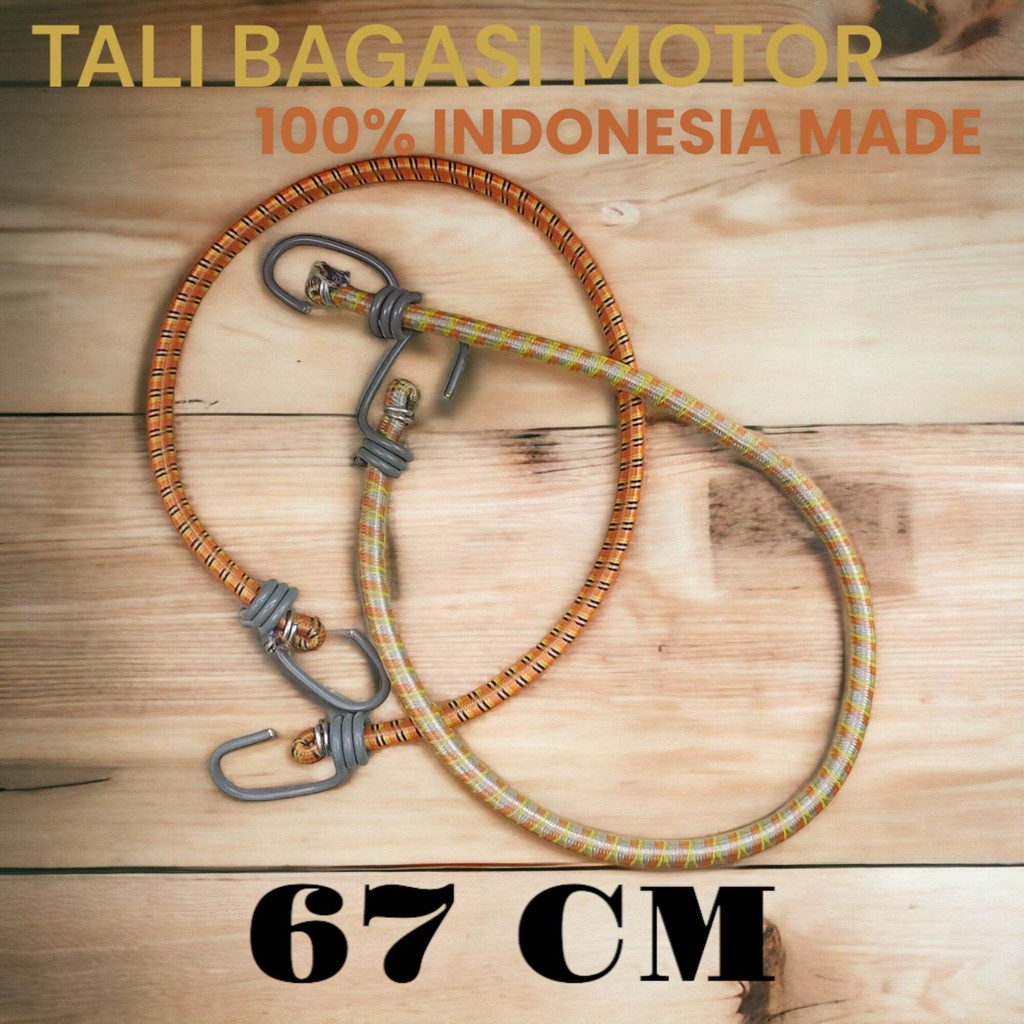 

TALI BAGASI MOTOR PANJANG 67CM / 24" KUALITAS LOKAL MURAH