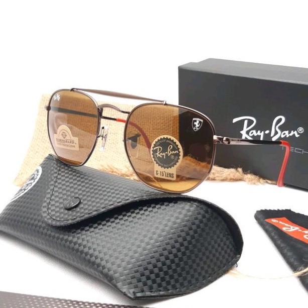 #NEWPRODUCT# KACAMATA RAY BAN 3648 FRAME ASLI KACA POLARIZED FRAME TITANIUM PRIA WANITA FASHION GAYA