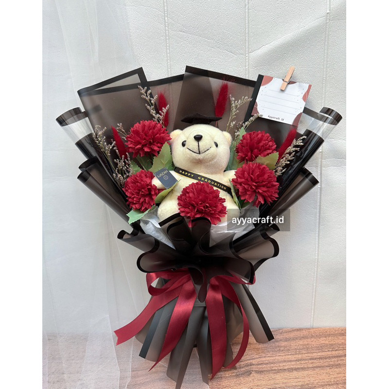 PROMOAYYACRAFT.ID KHUSUS JAWA,BALI, MADURA . BUKET BUNGA ARTIFICIAL BUKET BERUANG BUKET COWOK BUKET 