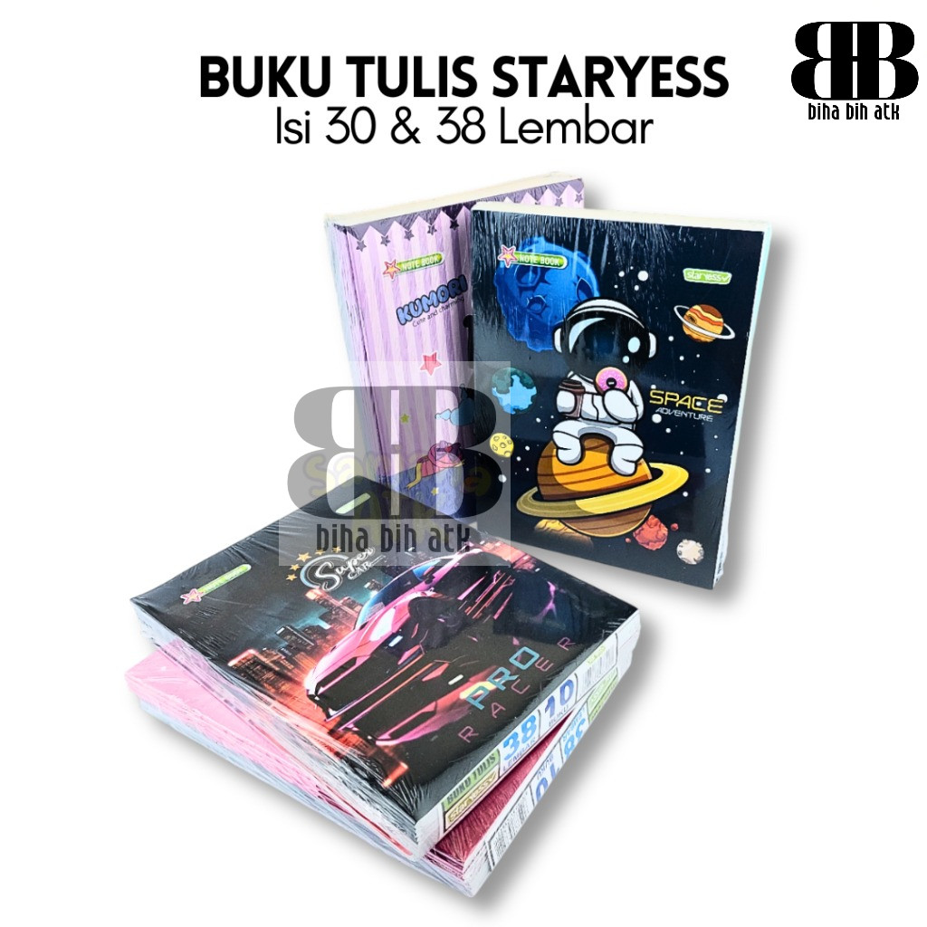 

(Harga Per Pak Isi 10) Buku Tulis 38 Lembar YOU by Kiky