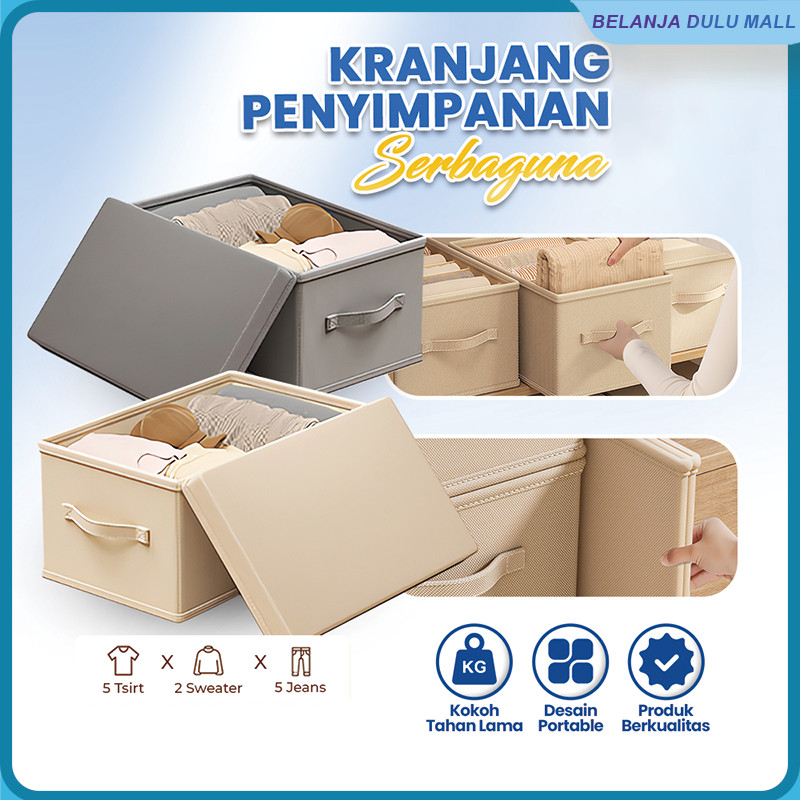 Kotak penyimpanan celana lemari pakaian kotak penyimpanan pakaian berlapis kotak penyimpanan pakaian