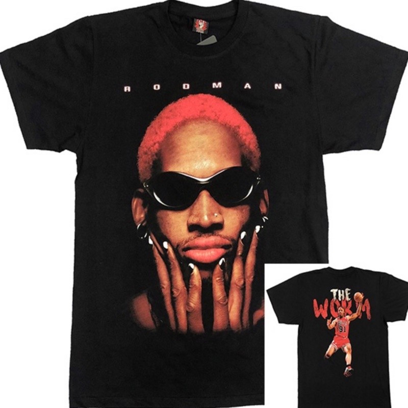 . Kaus Hitam Dennis Rodman