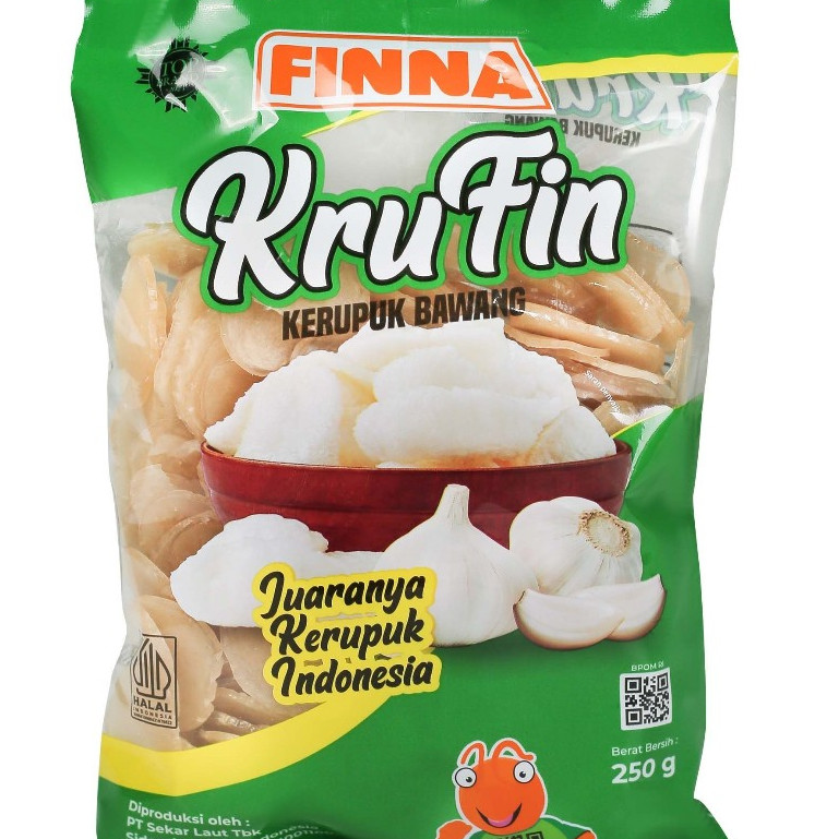 

finna krufin kerupuk bawang 250 gr