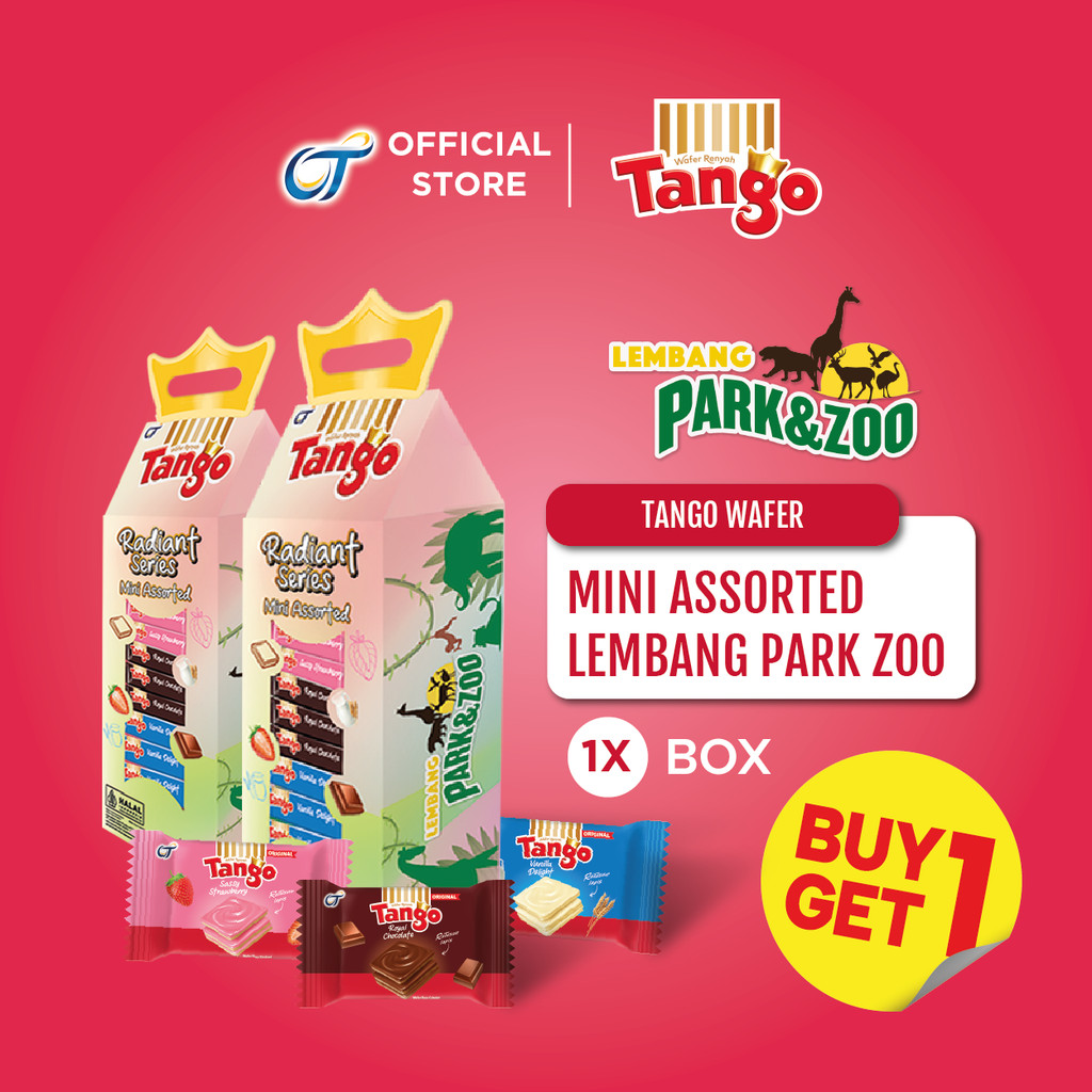 

[BUY 1 GET1] - Tango Mini Assorted Lembang Park Zoo 36 Gram [Isi 9 Pcs]