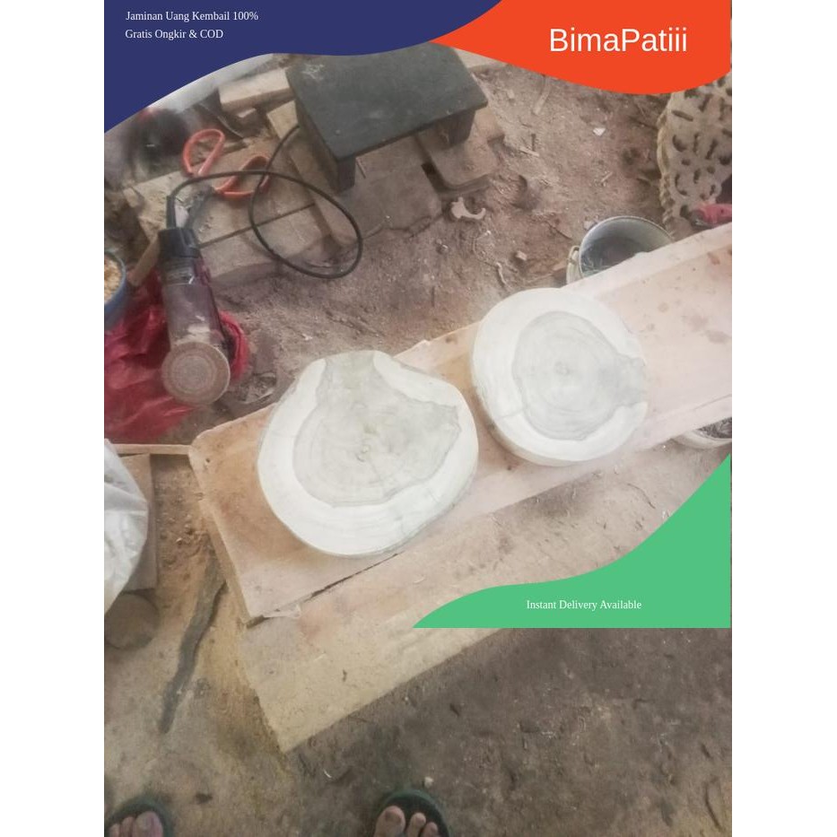 talenan daging dari mahoni diameter 10 cm bk Keris sengkelat majapahit mataram kartosuro kartasura S