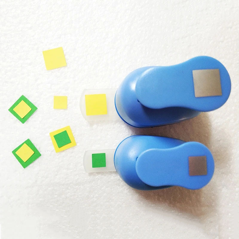 

2pcs Square Shape Craft Hole Punch Card Scrapbook Paper Puncher Children EVA Cutter Punches Handmade DIY