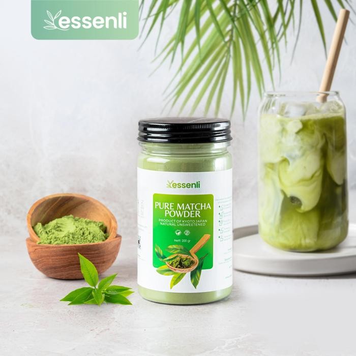 

Pure Matcha Powder Japan / Bubuk Matcha Murni - Jar 200gr