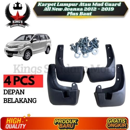 Mudguard Atau Karpet Lumpur Avanza 2012-2019 Plus Baut Termurah Best Seller Accessories Car Foto Mot